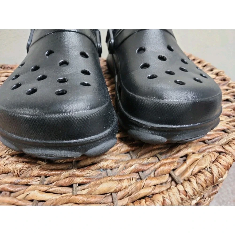 Crocs x Pleasures All Terrain Clog Reflective Black Men's 6 Women's 8